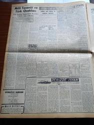 Vatan Gazetesi - 7 Mayıs 1954 - Ahmet Emin Yalman Köşe Yazısı - Bazı İstanbul Milletvekilleri Mazbatalarını Aldılar - Cumhurbaşkanı Celal Bayar Çankaya'da Bakanları Kabul Etti - İşletmeler Bakanı Sıtkı Yırcalı Sınai Kalkınmayı İzahat Etti - Vietnam İmparatoru Bao Dai - Paraguay Merkezi Asilerin Elinde - Fransa Başbakanı Joseph Laniel Güven Oyu Aldı - Boğaz'da Yolcu Sayımı - İlk Petrol Arama Müsaadesi Verildi - Mısır'da Hükümet Darbesi Teşebbüsü - Milli Tesanüt Ve Türk Ocakları - Denizde İsyan Yazan Herman Wouk Yazı Dizisi - Hoş Memo Karikatür - Tarlabaşı Caddesi Asfaltlanıyor - Harry Morrison Geliyor - Bir Erkek Daha Kadın Oldu - En Çok Sevilen İki Artist Alan Ladd Ve Marilyn Monroe -  Jigolo Yazan Daniel Harper Yazı Dizisi - Belgin Doruk Puro Tuvalet Sabunu Kullanıyorum Diyor - General Ali Fuat Cebesoy'un Siyasi Hatıraları Yazı Dizisi - Komünist Çin'ib Dışişleri Bakanı Chou En Lai - Mao Tse Tung - 1956 Gençler Futbol Şampiyonası - Avrupa Bisiklet Turu -Vücudunda En Çok Dövme Olan Adam