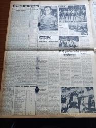 Vatan Gazetesi - 7 Mayıs 1954 - Ahmet Emin Yalman Köşe Yazısı - Bazı İstanbul Milletvekilleri Mazbatalarını Aldılar - Cumhurbaşkanı Celal Bayar Çankaya'da Bakanları Kabul Etti - İşletmeler Bakanı Sıtkı Yırcalı Sınai Kalkınmayı İzahat Etti - Vietnam İmparatoru Bao Dai - Paraguay Merkezi Asilerin Elinde - Fransa Başbakanı Joseph Laniel Güven Oyu Aldı - Boğaz'da Yolcu Sayımı - İlk Petrol Arama Müsaadesi Verildi - Mısır'da Hükümet Darbesi Teşebbüsü - Milli Tesanüt Ve Türk Ocakları - Denizde İsyan Yazan Herman Wouk Yazı Dizisi - Hoş Memo Karikatür - Tarlabaşı Caddesi Asfaltlanıyor - Harry Morrison Geliyor - Bir Erkek Daha Kadın Oldu - En Çok Sevilen İki Artist Alan Ladd Ve Marilyn Monroe -  Jigolo Yazan Daniel Harper Yazı Dizisi - Belgin Doruk Puro Tuvalet Sabunu Kullanıyorum Diyor - General Ali Fuat Cebesoy'un Siyasi Hatıraları Yazı Dizisi - Komünist Çin'ib Dışişleri Bakanı Chou En Lai - Mao Tse Tung - 1956 Gençler Futbol Şampiyonası - Avrupa Bisiklet Turu -Vücudunda En Çok Dövme Olan Adam