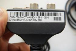 Dell S-VIDEO TO RCA kablo Adaptörü: DS/N CN-044CTV  DETAYLAR RESIMLERDE   (SEPET 3
