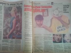 PS Magazin Haftalık Magazin ve Siyasi Aktüalite Dergisi - 24 Şubat 1991 - Sayı:77 - Ruhat Biliktan - Tarot Falı Güzelliği - Siyasette yeni bir terim Politikanım - Semra Özal - Tansu Çiller - Nankör Menecer - Ajda Pekkan - Fikret Şenses - Rahmi Koç - Sportmen kaçamakçı - Şöhretin dikenli yolları - Cumartesi Pazar savaşçıları ayakşörler - Rıdvan Dilmen - Tanju Çolak - Talat'ın Kahvesi - Aykut Işıklar - Sanit Valentin bayramınız kutlu olsun - Yasak şehrin can damarı Nijer - Can çekişen bir nehrin öyküsü - Zayıflamayı başaramayan hanımları bakın bu Çinli doktor zayıflatıyor! - Ruhat Biliktan - Çırağan Otel dekorunda - Bu yıl nasıl bir kadın olacaksınız? - Tarot'la güzellik - Piazza'daki Kebabçı - Ali Rıza Kardüz - Zamane kızı işte adamı böyle yapar - Astroloji - Yasemin Boran - Raksotek kaset reklamı - Aklınız ne renk? - Psikoloji - Aklınız Ne Renk? - Süper Sabah Bulmaca - Beyin Jimnastiği - Labirent - Rama Margarin Reklamı - Persil Deterjan Reklamı fotoğraf ve haberi - Tam Takım Dergi