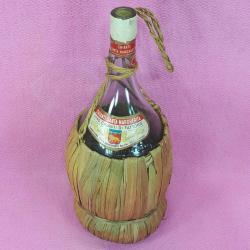 RETRO CHIANTI SANTA MARGHERITA VINO D'ITALIA HASIR KAPLI BOŞ ŞİŞE