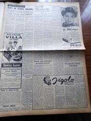 Vatan Gazetesi - 23 Mayıs 1954 - Ahmet Emin Yalman Köşe Yazısı - Demokrat Parti Meclis Grup'u Bugün Toplantı Yapıyor -  Başbakan Adnan Menderes Ankara'da Genç Demokratlar Temsilcileriyle Görüşürken - Tokyo Dünya Serbest Güreş Şampiyonası - Güreşçi Osman Kambur - Nurettin Ardıçoğlu 12 Ay 15 Gün Hapse Mahkum Oldu - İngiltere Fransa Anlaşmasının 50. Yıldönümü - İstanbul'da Rıhtım ve Antrepo Yapılacak - Seçimlerin Kati Neticesi Açıklandı - İtalyanlar Dört Yugoslav'ı Esir Aldı - Denizde İsyan Yazan Herman Wouk Yazı Dizisi - Akademik Hürriyetin Şartları Yazan Hasan Refik Ertuğ - Türk Irak Dostluk Anlaşmasının Yıldönümü - Mısır Komünist Çin'i Tanıyacakmış - General Ali Fuat Cebesoy'un Siyasi Hatıraları Yazı Dizisi - Osmanlı Tarihinden Sayfalar Yazan Feridun Fazıl Tülbentçi Yazı Dizisi - Jigolo Yazan Daniel Harper Yazı Dizisi - Puro Tuvalet Sabunu - Güreşte Bekir Büke Ve Adil Atan Rakiplerine İttifakla Mağlup Oldular - Pan American - Gripin - Arı Unları - Good Year - Karamürsel Mağazası