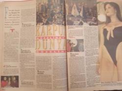 PS Magazin Haftalık Magazin ve Siyasi Aktüalite Dergisi - 21 Nisan 1991 - Sayı:85 - Karpuz güzelinden dünya güzeline - Tevfik Yener - Geç doğan karaoğlan - Her evin çocuğu - Noyzivelet Büyüdü TV oldu - Lesley Ann Dawn - Prens Charles - Prenses Diana - Yıkılan Düşler - Evliliğin kilometre taşları - Talat'ın Kahvesi - Aykut Işıklar - Bizde eşkiya hikayesi bitmez - Sağlık & Güzellik - Selülit Nasıl Kurtulursunuz? - Raksotek Kaset Reklamı - Engin Ardıç - Daldan Dala - Büyüdük de... - Ali Rıza Kardüz - Bahçeşehir'de Lüks Bir Kır Lokantası - Burcu Burkut - Ruhat Biliktan - Beyoğlu'nda Uki - Ümit Çeliker - Hülya Avşar sanatında kabadayı olmuş - Fatma Girik - Ajda Pekkan - Zuhal Olcay - Çevrecilikten İç Hesaplaşmaya - Sting ''Duraklama Devri''nde - Zirvede Aşk Dolu Saatler - Büro Sistem Koltuk Reklamı - Biz Siz Onlar - Yaşamasını biliyor musunuz? - Orhan Vural - Yasalar bir alem - Kare Bulmaca - Turistler Geldi - Gölge Kime Ait - Echo Deodoran Reklamı - Süper Sabah Bulmacası - Tam Takım Dergi