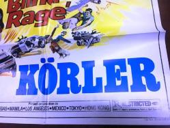 KÖRLER (BLIND RAGE), ORİJİNAL SİNEMA ÇİZİM AFİŞİ - 1976, FİLM AFİŞİ / POSTERİ - BÜYÜK BOY - ORİJİNAL - 100 X 68 cm EBADINDA - Original Turkish Big Size Movie Poster - Tony Ferrer, Leila Hermosa, Leo Fong, Charlie Davao, Fred Williamson, Carlos Padilla Jr., D'Urville Martin, Dick Adair, Darnell Garcia, B.T. Anderson, Subas Herrero, Chuck Doherty, AKIN FİLM