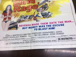 KÖRLER (BLIND RAGE), ORİJİNAL SİNEMA ÇİZİM AFİŞİ (KALIN KUŞE KAĞIT BASIM) - 1976, FİLM AFİŞİ / POSTERİ - BÜYÜK BOY - ORİJİNAL - 100 X 68 cm EBADINDA - Original Turkish Big Size Movie Poster - Tony Ferrer, Leila Hermosa, Leo Fong, Charlie Davao, Fred Williamson, Carlos Padilla Jr., D'Urville Martin, Dick Adair, Darnell Garcia, B.T. Anderson, Subas Herrero, Chuck Doherty, AKIN FİLM