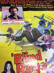 KÖRLER (BLIND RAGE), ORİJİNAL SİNEMA ÇİZİM AFİŞİ (KALIN KUŞE KAĞIT BASIM) - 1976, FİLM AFİŞİ / POSTERİ - BÜYÜK BOY - ORİJİNAL - 100 X 68 cm EBADINDA - Original Turkish Big Size Movie Poster - Tony Ferrer, Leila Hermosa, Leo Fong, Charlie Davao, Fred Williamson, Carlos Padilla Jr., D'Urville Martin, Dick Adair, Darnell Garcia, B.T. Anderson, Subas Herrero, Chuck Doherty, AKIN FİLM