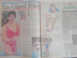 PS Magazin Haftalık Magazin ve Siyasi Aktüalite Dergisi - 4 Ağustos 1991 - Sayı:100 - En Güzel Kürt - Evlatlık Elem'in acıklı öyküsü - İlker Sarıer - Zuhal Olcay içini döktü - Ümit Çeliker - Burhaniye Ören- Fis Kos Kazanı - Oba'da - Uğur Yücel - Sezen Aksu - Ali Rıza Kardüz - Aykut Işıklar - Ve sonunda çıpa üzerinde de sevişti - Haftanın Dedikodusu - Bu Kargalar Uslanmaz - Defne Yalnız şansını döndüren sırrı sizinle paylaşmak istiyor - Mem Ü Zin - Meltem Doğanay - Ümit Elçi - Eser Giray - Erdal Gülver - Orhan Vural - İktidarsız SHP - Ruhat Biliktan - Saray Regency Otel Sevil Butik - Gazinolar pahalı konsere burun - Sezen Aksu - Nükhet Duru - Leman Sam - Cem Karaca - Aysun Kocatepe - Erol Evgin - Aykut Işıklar - Hollywood'da Kirli Çamaşır Hiç Bitmiyor - Julia Phillips - Francis Ford Coppola - Teoman Orberk - Lüksü ve denizi sevenlere - Serin bir şapka - Uzun Menzilli dedektör - Kare Bulmaca - Süper Sabah - Güneş Boğa burcunda parlıyor - Yasemin Boran - Astroloji haberi - Tam Takım Dergi