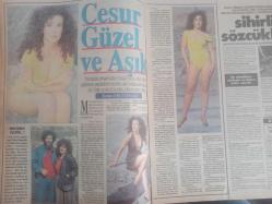 PS Magazin Haftalık Magazin ve Siyasi Aktüalite Dergisi - 11Ağustos 1991 - Sayı:101 - Cesur Güzel ve Aşık - Gizli Mesaj - İnleyen nağmeler - İlker Sarıer - Seren Serengil içini döktü - ''Bir erkeği seversem kulu kölesi olurum'' - Ümit Çeliker - Ne garip hikaye! - Selin dilmen - Cem Özer - Güler Sabancı - Nazın Çalın da, çalımın binbir türlüsü var - Gönül Yazar - Erdinç Üstün - Mezoterapi - Kim Aykırı? - Denizin Dibinde İmdat Sesleri - Dikkat! Kan Aranıyor - Fatma Girik - Hülya Koçyiğit - Kadir İnanır - Halil Ergün - Zeynep Özal - Perihan Savaş - Osman Yağmurdereli - İbrahim Tatlıses - Cesur güzel ve aşık - Ayşegül Aldinç - Orhan Topçuoğlu - Manyaklar Amerika'yı Mesken Tuttu - Orhan Vural - Dorothy Psenta - Ruhat Biliktan - Club Sera Yaz Vitrinlerinden - Otomobil hırsızlığına son - Toshiba'ya bir Altın madalya - Çölde bile buz gibi su - Ali Rıza Kardüz - İstanbul'da bir Hint lokantası - Aykut Işıklar - Sosyetenin lezbiyen mafyası bir genç kızı daha ağına düşürdü haberi - Tam Takım Dergi