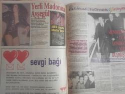 PS Magazin Haftalık Magazin ve Siyasi Aktüalite Dergisi - 2 Şubat 1992 - Türkiye'ye aşığım - İlker Sarıer - Moda olmanın incelikleri - Ümit Çeliker - Ahu Tuğba'dan inciler! - Serpil Çakmaklı - Hülya Avşar'ın kumarı - Geçmiş olsun Cem Özer kardeş! - Komando Birol Diken'in acılı günleri - Kirsty Roper - Orhan Vural - Aykut Işıklar - Her eve bir Japon masöz - Sibel Barış - Gülşen'in rüyası! - Şehnaz geliyor - Fulden Uras - Seyhan Soylu - Tanju Okan - Seyyal Taner - Sabrina evleniyor - Bu yaz ne giyeceğiz! - Teme Özolak - Ahu Tuğba nasıl meşhur oldu? - Şirin Dürüst - Elif Dürüst - Liza Tanova - Meltem Özsoy - Zehra Türeli - Arzü Türen - Banu Kayarlar - Sevgi Candan - Nilgün Esinli - Aylin Okday - Müge Yamaçlıoğlu - Elif Karalı - Yerli Madonna Ayşegül Aldinç - Adnan Menderes - Ayşegül Yıldız'ın mutluluğu - Buz Gibi - Naomi Campbell - Kerim Evren -  Hostes Meltem Berent, jet hızıyla yükseliyor - 2000'li yılların mucize ilacı E Vitamini - Teoman Orberk - Yasemin Boran - Tam Takım Dergi