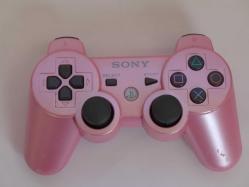 Orjinal Sony PS3 Dualshock 3 Pembe Kol
