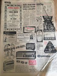 HÜRRİYET GAZETESİ  24 EYLÜL 1964 YIL :17 SAYI :5891---Yedek subaylık 6 ay uzatıldı --Siyasi Mahkumlar Affediliyor --Kurukafayı  iki tıp öğrencisi denize atmış ---Bütün aile ,bir babayı esrarkeşlikte  itham etti --Bir iki gün içinde değiştirme  birliği meselesinde  anlaşma olacak ---Belçikalı Gazeteci bir dolar ile dünya seyahati yapıyor ---İlkokulda  öğrenci sayısı  büyük oran da artıyor ---Türkiye ,okuyup yazma bakımından dünya da sondan  4. geliyor --Türk gıda maddeleri  teşhir ediliyor  ,fakat satılmıyor ---G.Kılıç ,vazife kabul etmedi --Turgay ı takımdan Ulvi Yenal atmış ---Namzetler K.Paşayı  dün 6-1 mağlup etti ---Tokyo dönüşü Atik in  vazifesi sona erecek ---Ruslar ,Türkiye ye uydurma  bir güreş takımı ile  gelmişler---Yeni bir din doğuyor ----Rüçhan Adlığ ın  açıklaması --Soğuk ve yağış bir iki gün daha sürecek --Kıbrıs Pulu 1 Ekim de Çıkıyor --