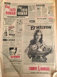 HÜRRİYET GAZETESİ 22 MART 1968 YIL :20 SAYI :7146---Patlama eğer gündüz olsaydı  300 kişi ölebilirdi --İsrail birlikleri Ürdün e saldırdı sonra  geri çekildi ---Sovyet jetleri Batı Berlin Üzerinde Uçtu --Bulgaristan dan göç edeceklerle ilgili anlaşma bugün imzalanıyor ---Sunay seçim kanunu onayladı --Türk kadınlarının yüzüne  bakınca insanın için açılıyor ---Derhal müdahale edilmesi gereken  hastaları içeriye almayan  hastane kapatılıyor ---Dalkılıç Favoriler Arasında---Hasan Bozbey Libra 'lı güreşçileri çalıştırıyor ---Real Madrid ,Benfica ,Juventus ve M.United Yarı Finale Kaldı --Eskişehirliler hakemlerden şikayet ediyor ---Solak berber kendine iş bulamıyor ---Dolar ve Sterlin Güç Kazanıyor --