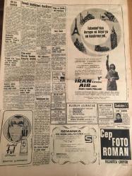 HÜRRİYET GAZETESİ 22 MART 1968 YIL :20 SAYI :7146---Patlama eğer gündüz olsaydı  300 kişi ölebilirdi --İsrail birlikleri Ürdün e saldırdı sonra  geri çekildi ---Sovyet jetleri Batı Berlin Üzerinde Uçtu --Bulgaristan dan göç edeceklerle ilgili anlaşma bugün imzalanıyor ---Sunay seçim kanunu onayladı --Türk kadınlarının yüzüne  bakınca insanın için açılıyor ---Derhal müdahale edilmesi gereken  hastaları içeriye almayan  hastane kapatılıyor ---Dalkılıç Favoriler Arasında---Hasan Bozbey Libra 'lı güreşçileri çalıştırıyor ---Real Madrid ,Benfica ,Juventus ve M.United Yarı Finale Kaldı --Eskişehirliler hakemlerden şikayet ediyor ---Solak berber kendine iş bulamıyor ---Dolar ve Sterlin Güç Kazanıyor --