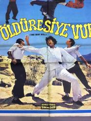 ÖLDÜRESİYE VUR, (THE IRON BULL) ÇİN KUNG FU DÖVÜŞ SİNEMA FİLM AFİŞİ / POSTERİ - BÜYÜK BOY - ORİJİNAL - 100 X 67 cm EBADINDA - Original Turkish Big Size Movie Poster - ALAN TANG, MANG CHIOU