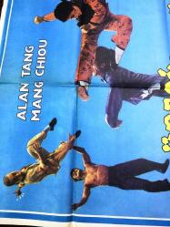 ÖLDÜRESİYE VUR, (THE IRON BULL) ÇİN KUNG FU DÖVÜŞ SİNEMA FİLM AFİŞİ / POSTERİ - BÜYÜK BOY - ORİJİNAL - 100 X 67 cm EBADINDA - Original Turkish Big Size Movie Poster - ALAN TANG, MANG CHIOU