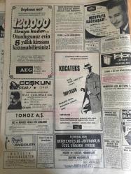 HÜRRİYET GAZETESİ 29 EKİM 1967 YIL :20 SAYI :7006--Cumhuriyet Bayramını Kutluyoruz --Kırk dört yıl oldu --Pakistan Devlet Başkanı Nazik Bir Ev Sahibi İdi ---Batı Trakya da Türk kızları zorla hemşire yapılıyor --Kocam öldürülmedi intihar etti ---Türkiye Güzeli Haciz Memurunun Baskınına Uğradı ---Türkiye de 200 bin  kadın  doğum kontrolüne uydu ---William Holden Sekiz ay  hapse mahkum  oldu ---40 Yaşından sonra erkek --Mustafa Sağyaşar :Dinleyicilerin sabırsızlıkla beklediği --Gollerin savaşı :3-2 --Fenerbahçe -G.Birliği, Galatasaray - Eskişehir --PTT:1 Altınordu :1 --Göztepe ,Şekersporu farklı mağlup etti : 4-1--Finlandiya yı 3-2 yenebildik -- Prusya lı 130 genç Ege de eşek ve deve sefası  yapıyor --Eyüp Han dün İzmir e gitti ve Ankara ya döndü ---H.İşcan Eyüp planının değiştirilmesini  istemiyor --Bir demokrat senatöre  göre Başkanlık seçiminde  Johnson un  adaylığı tehlikede --