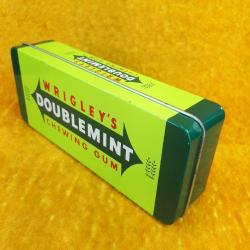 WRIGLEY'S DOUBLEMINT CHEWING GUM BOŞ TENEKE KUTU