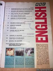 BBC ENGLİSH : DECEMBER 1996 / VİNTAGE MAGAZİNE / İNGİLİZCE DERGİ (STEFAN EDBERG / MAXİ PRİEST / MARC DUTROUX / JOE MELLİLO / PAT LAGON / FİDEL CASTRO / MİCHAEL COLLİNS / IAN McEWAN / FELİCİTY HENDERSON) HAFİF YIPRANMALARI VE YIRTILMALARI MEVCUT