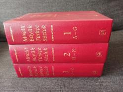 Misalli Büyük Türkçe Sözlük (Kubbealtı Lugatı) (3 Cilt Takım) (Ciltli)