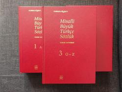 Misalli Büyük Türkçe Sözlük (Kubbealtı Lugatı) (3 Cilt Takım) (Ciltli)