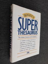 Roget's Super Thesaurus / The Ultimate Thesaurus and Word - Finder (Lütfen açıklamayı okuyunuz.)
