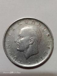 TÜRKİYE CUMHURİYETİ 1 LİRA 1960  ÇÇT