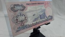 1000 Türk Lirası 6 Emisyon   C51432992 Çok Çok Temiz Diri Kağıt yapısı