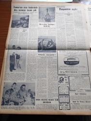 Vatan Gazetesi - 30 Mayıs 1954 - Başbakan Adnan Menderes Bugün Amerika'ya Gidiyor - Dost Kanada'dan Bize Büyük Yardımlar Başladı - Millk Tenasüt Kongresi Yapıldı - Traktör Fabrikasının Anlaşması İmzalandı - Nevşehir İl Oluyor - Yugoslavya Cumhurbaşkanı Tito Yunanistan'a Hareket Etti - Dünkü Bale Gösterisi Çok Başarılı Oldu - Denizde İsyan Yazan Herman Wouk Yazı Dizisi - 5. Bahar Bayramı Büyük Rağbet Görüyor - Turistlerde Irk Din Lisan Cinsiyet Farkı Aranmayacak - Papagos Kıbrıs'ı Tekrar İstedi - İngiltere Komünist Çin Ticaret Anlaşması - General Ali Fuat Cebesoy'un Siyasi Hatıraları Yazı Dizisi - 1954 Milletlerarası Paris Fuarı - Hap Devrine Hazırlık Mı - Osmanlı Tarihinden Sayfalar Recep Paşa'nın İdamı Yazan Feridun Fazıl Tülbentçi Yazı Dizisi - Bu Yerin Ötesinde Yazan Cronin Yazı Dizisi - Mevsim Balığı Kılıç - Ulubatlı Hasan'ın Şehit Düştüğü Yerde Konuşma Yapıldı - Johnson Deniz Motorları - Lüks Traş Bıçağı - Arı Unları - Good Year - Kızılcahamam Kaplıcaları