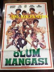 ÖLÜM MANGASI, 1981, SİNEMA FİLM AFİŞİ ÇİZİM/ POSTERİ - BÜYÜK BOY - ORİJİNAL - 99 X 68 cm EBADINDA - Patrick G. Donahue, Patrick G. Donahue, Jean Glaudé, Jeff Risk, Jerry Johnson, Francisco Ramírez, Bill Cambra, Gary Fung, Marc Sabin, Cameron Mitchell, Alan Marcus, Mike Donahue - AKIN FİLM