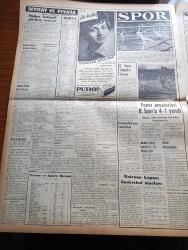 Vatan Gazetesi - 29 Mayıs 1954 - Bakanlar Kurulunda Amerikan Seyahati Görüşüldü - Başbakan Adnan Menderes İngiltere Büyükelçisini Kabul Ederek Müzakerede Bulundu - Habeşistan İmparatoru Haile Selasiye'nin Amerika'da Demeci - Çin Hindinde Komünist Komutanı Giap'ın Bir Demeci Yayınlandı - Ahmet Emin Yalman Köşe Yazısı - Fransa Yeniden 80 Bin Asker Topladı - Atom Enerjisinin Endüstriye Tatbiki - Beş Liralık Banknotların Toplatılması İçin Dava Açıldı - Denizde İsyan Yazan Herman Wouk Yazı Dizisi - Kız Talebisini İğfal Eden İmam Hilmi Toroş'un Sakalı Kesildi - Avrupa Savunma Topluluğu Andlaşması Yazan Abdullah Pulat Gözübüyük -  General Ali Fuat Cebesoy'un Siyasi Hatıraları Yazı Dizisi - Kukla Tiyatroları - Everest Fatihi Edmund Hillary Zatürreye Tutulmuş - Jigolo Yazan Daniel Harper Yazı Dizisi - Tokyo'da Yapılan Dünya Serbest Güreş Şampiyonası'ndan Resimler -  Türkiye İkinci Güzeli Ayfer Feray Puro Tuvalet Sabunu Kullanıyorum Diyor - Fenerbahçe Amatörleri Beyoğluspor'u 4 1 Yendi - Radyo