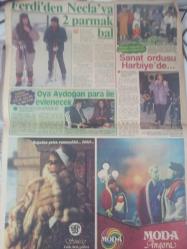 Haftanın Sesi Haftalık Aktüalite Sinema Tiyatro Müzik ve Magazin Dergisi - 1 Şubat 1985 - Yeşilçam'da herkes Hülya Avşar'dan yaka silkiyor - ''Şımarık Kız!'' - Şimdi daha da güzel bakıyor - Pinky Şampuan Reklamı - Zeki Müren - Oya Aydoğan para ile evlenecek - Ferdi Tayfur - Necla Nazır - Moda Angora Giyim Reklamı - Sincap Kürk Reklamı fotoğraf ve haberi - Gazete tam değildir sadece 2 sayfası mevcuttur