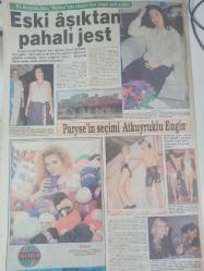 Haftanın Sesi Haftalık Aktüalite Sinema Tiyatro Müzik ve Magazin Dergisi - 30 Mart 1990 - Sayı:13 - Gerçek aşka dönüş sinyali - Türkan Şoray'ın küllenen aşkı yeniden dillerde - Yıllardır sömürülen Bülent Ersoy durdu durdu patladı - Fikret Erkoç - İbrahim Tatlıses - İşte hayatına anlam katan yumurcak - Birol Gürkanlı - Ağlatan Prova - Nuray Hafiftaş - Düşmanlar Çatladı - Omar Gencebay - Ferdi Tayfur - Tropikal Geceler - Margio Assemany - Coca Cola Reklamı - TRT ekranında bir seks yıldızı - Çeçilya - Nükhet Duru - Sibel Turnagöl - Gönül Esen - Aydın Erdem - Türker İnanoğlu - Şebnem dinçgör - Türkan Şoray - Rüçhan Adlı cephesi - Eski aşıktan pahalı jest - Paryse'in seçimi Atkuyruklu Engin Koç - Moda İplik Reklamı fotoğraf ve haberi - Gazete tam değildir sadece 4 sayfası mevcuttur