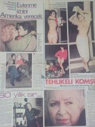 Hafta Sonu Haftalık Aktüalite Sinema Tiyatro Müzik ve Magazin Dergisi - Yumuşacık ve sıcacık - Güneşin kızı - Muazzez Abacı - Bahar Erdeniz - Paris'ten gelen tilki - Türkan Şoray'ın maymun kürkü - Şarkıcı Gökben kürkü için ''canımdan kıymetli değil'' diyor - Hale Soygazi ve Mine Mutlu ''Bizim de kürkümüz var'' diyor - Tehlikeli Komşu - Sehir Şeniz - Sevim Tuna'nın karar gezisi - Evlenme iznini Amerika verecek - Toto Karaca - 60 yıllık sır fotoğraf ve haberi - Gazete tam değildir sadece 2 sayfası mevcuttur