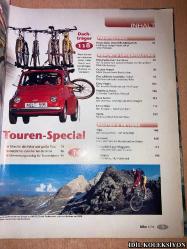 BİKE : DAS MOUNTAİNBİKE MAGAZİN - 6/96 JUNİ / ALMANCA DERGİ (BİSİKLET: DAĞ BİSİKLETİ DERGİSİ) HAFİF YIPRANMA VE YIRTILMALARI MEVCUT