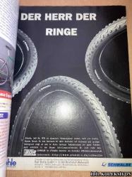 BİKE : DAS MOUNTAİNBİKE MAGAZİN - 6/96 JUNİ / ALMANCA DERGİ (BİSİKLET: DAĞ BİSİKLETİ DERGİSİ) HAFİF YIPRANMA VE YIRTILMALARI MEVCUT