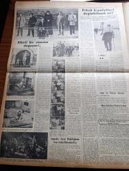 Vatan Gazetesi - 7 Haziran 1954 - Mareşal Tito Üçlü İttifak Sulhu Sağlamlaştıracak Dedi - New York'tan Ayrılan Adnan Menderes Bugün Atina'da Olacak - Galata Köprüsünün Tamirine Dün Gece Başlandı - İbrahim Karabacak Başpehlivan Oldu - Yeni İstanbul Emniyet Müdürü Alaeddin Eriş Geldi - Doğu Berlin'de Büyük Nümayişler Oldu - Denizde İsyan Yazan Herman Wouk Yazı Dizisi - Fotoğraflarla Haberler - Stalin'in Bir Mektubu - General Ali Fuat Cebesoy'un Siyasi Hatıraları Yazı Dizisi - Las Vegas'ın Türkü Hayrullah Kefoğlu Hikayesini Anlatıyor - Beşiktaş Beykoz'u 2 1 Mağlup Etti - Adana Demirspor Türkiye Futbol Birincisi Oldu - Bu Yerin Ötesinde Yazan Cronin - Sihirli Bir Sinema Doğuyor - Erkek kıyafetleri Değiştirilecek Mi - Pan American - Puro Tuvalet Sabunu - Belgin Doruk - Bulmaca - Derman Ağrı Kesici - Ankara İstanbul İzmir Radyosu Programı - Odeon Mağazaları - Türkiye Kredi Bankası - Çapamarka -