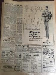 HÜRRİYET GAZETESİ 19 EKİM 1967 YIL :20 SAYI :6996---Sovyet Uzay Aracı Dün Çoban Yıldızı Venüs e İndi ---Yeni Fabrikalar Kurulacak --Göztepe :0 Anvers : 0--Evlerinden kaçan iki genç  kadın emniyette buluştu ---Marmara ,kaçakçıların alış -veriş yeri oldu ---Avusturalya  ya ilk Türk işçi kafilesi  yılbaşında gidecek ---NATO için Almanya da 40 santim alçalan  tank yapıldı ---Rus  casus  kraliçe  Elizabeth in  kaldığı  otelde  yatak odası konuşmalarını  bile dinlemiş --Hollanda da bir firma  eski traktörleri boyayıp  Türk işçilerine satmış --Hollanda da 1 milyar liraya yeni bir  hava limanı yapıldı ---Edirnespor Rus  asıllı bir futbolcu  transfer  edecek --Eskişehir spor un  moral  maçı ---Sakarya Spor da oynayan  iki Brezilyalı  Türkçe  öğrendi ---Türkiye Atletizm Şampiyonası  Yarın  Antalya da Başlıyor ---Çoban Yıldız 'ından haber  var --
