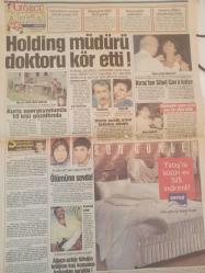 Gözcü Haftalık Siyasi Aktüel Magazin Gazetesi - 20 Temmuz 1998 - Kod Adı Kara Melek - Ergin Asyalı - Dünyayı karıştıran dişi ajan çizgi romanı - Sahnedeki başarısını ailesine bulaştırdı! - Nejat Uygur - Oyunculuk gücünden birşey kaybetmedi - Çengel Bulmaca- Holding müdürü doktoru kör etti! - Kıraç'tan Sibel Can'a kolye - Opuz Toprak - Aytekin Koçyiğit - Baki Selvi - Dicle uçağı yine tehlike atlattı - Emine Gülsever - Yılmaz Uçar - Seçmeler saçmalar - Cemil Tosun fotoğraf ve haberi - Gazete tam değildir sadece 2 sayfası mevcuttur