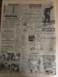HÜRRİYET GAZETESİ 23 TEMMUZ 1965 YIL :18 SAYI :6188----Almanya ya önce  evli işçiler gönderilecek ---Erkekle yakaladığı  kızını ,sustalı ile vurdu --Atina da bir ölü 130 yaralı  var --Demirel Ekonomimiz sıhhat içindedir ---Türkeş : Partiyi ele geçirmek diye bir fikrim yok ---Doktorların iki aya  kadar kör  olacaksın dediği kadın vatanını kardeşlerini son defa görmek için Amerika dan  geldi --Clay ın boşanma işi çıkmazsa girdi ---Tunceli de neler oluyor ?--Atom forvetinin  yaş ortalaması 24 ---Beşiktaş ,kaleci Nihat a talip oldu ----Galatasaray ,Sion dan çekinmeğe başladı --Yüzme Maraton Şampiyonası Hadiseli Bir Şekilde Kapandı --Güzeli seçmek çok zor --Türk erkekleri :sıcak kıskanç  hoyrat ---Kupon parfüm  de imal edildi : şisesi 5000 lira --Sınıfta kalan 65 öğrenci intihara kalkıştı ---
