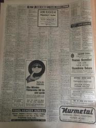 HÜRRİYET GAZETESİ 23 TEMMUZ 1965 YIL :18 SAYI :6188----Almanya ya önce  evli işçiler gönderilecek ---Erkekle yakaladığı  kızını ,sustalı ile vurdu --Atina da bir ölü 130 yaralı  var --Demirel Ekonomimiz sıhhat içindedir ---Türkeş : Partiyi ele geçirmek diye bir fikrim yok ---Doktorların iki aya  kadar kör  olacaksın dediği kadın vatanını kardeşlerini son defa görmek için Amerika dan  geldi --Clay ın boşanma işi çıkmazsa girdi ---Tunceli de neler oluyor ?--Atom forvetinin  yaş ortalaması 24 ---Beşiktaş ,kaleci Nihat a talip oldu ----Galatasaray ,Sion dan çekinmeğe başladı --Yüzme Maraton Şampiyonası Hadiseli Bir Şekilde Kapandı --Güzeli seçmek çok zor --Türk erkekleri :sıcak kıskanç  hoyrat ---Kupon parfüm  de imal edildi : şisesi 5000 lira --Sınıfta kalan 65 öğrenci intihara kalkıştı ---
