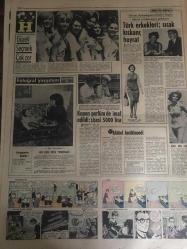 HÜRRİYET GAZETESİ 23 TEMMUZ 1965 YIL :18 SAYI :6188----Almanya ya önce  evli işçiler gönderilecek ---Erkekle yakaladığı  kızını ,sustalı ile vurdu --Atina da bir ölü 130 yaralı  var --Demirel Ekonomimiz sıhhat içindedir ---Türkeş : Partiyi ele geçirmek diye bir fikrim yok ---Doktorların iki aya  kadar kör  olacaksın dediği kadın vatanını kardeşlerini son defa görmek için Amerika dan  geldi --Clay ın boşanma işi çıkmazsa girdi ---Tunceli de neler oluyor ?--Atom forvetinin  yaş ortalaması 24 ---Beşiktaş ,kaleci Nihat a talip oldu ----Galatasaray ,Sion dan çekinmeğe başladı --Yüzme Maraton Şampiyonası Hadiseli Bir Şekilde Kapandı --Güzeli seçmek çok zor --Türk erkekleri :sıcak kıskanç  hoyrat ---Kupon parfüm  de imal edildi : şisesi 5000 lira --Sınıfta kalan 65 öğrenci intihara kalkıştı ---