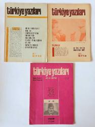 TÜRKİYE YAZILARI Aylık Dergi, 1977 - 1983, Sayı: 2 - 6, 18, 26, 27, 30, 31, 32, 33, 35, 38, 39, 44, 47, 58, 61-62 [19 ADET]