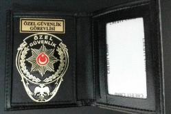 ÖZEL GÜVENLİK ROZETLİ CÜZDANI SIPARIS VER-SADECE ÖGG KIMLIK KARTLI-ÖZEL GÜVENLİK GOREVLİSİ SATIN ALABILIR-SIVILE SATILMAZ.