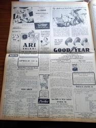 Vatan Gazetesi - 24 Haziran 1954 - Karısını Baldızını Kaynanasını Öldüren Katil Hikmet Küçük Müşahede Altına Alındı - Bir Şehit Anasına 100 Dolar Verilecek - Tarsus'tan Vatan'a Yazan Fasih İmal Yazı Dizisi - Ankara'da Gizli 46 Ton Ve 74 Sandık Kesme Şeker Bulundu - Komisyon Kırşehir İlgasını Kabul Etti - Server Somuncuoğlu CHP'den İstifa Etti - Orgeneral Salih Omurtak Vefat Etti - Kışlalarda Ranza Usulü Kalkıyor - Başbakan Adnan Menderes Libya Başbakanı Mustafa Ben Halim İle Görüştü - Fen Dekanlığına Nüzhet Gökdoğan Seçildi - Denizde İsyan Yazan Herman Wouk Yazı Dizisi - Başbakan Nehru'ya Suikast Teşebbüsü Meydana Çıkarıldı - Yugoslav Ordusu Fotoğraf Sergisi Açıldı - Hoş Memo Karikatür- Amerikalı Bilgin Doktor Karl T. Compton Dün Öldü - Pul Aleminin İçyüzü Derleyen Nur Sabuncuoğlu - Galatasaray Lisesi'nden Mezun Bir Genç Limon Satıyor - General Ali Fuat Cebesoy'un Siyasi Hatıraları Yazı Dizisi - Bu Yerin Ötesinde Yazan Cronin Yazı Dizisi - Dünya Kupası Futbol Müsabakaları - Milli Takım