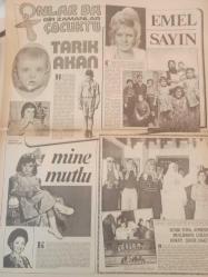Hafta Sonu Haftalık Aktüalite Sinema Tiyatro Müzik ve Magazin Dergisi - 11 Mayıs 1978 - Hale Soygazi - Turgut Özatay - Türkan Şoray kaybetti - Şükran Ay - Orhan Boran - Göksel Arsoy - Aynur Aydan - Aysun Ercan - Meral Zeren - İsmet Nedim - Yeni Bir Orkestra - Feri Cansel - Alev Tamara - Emel Sayın - Sevim Tuna, annesinin mevlidinde gülsuyu döküp şeker dağıttı - Mine Mutlu - Onlar da bir zamanlar çocuktu - Tarık Akan fotoğraf ve haberi - Gazete tam değildir sadece 2 sayfası mevcuttur
