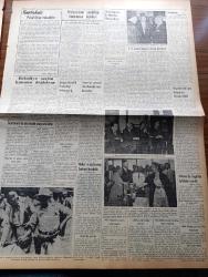 Vatan Gazetesi - 23 Haziran 1954 - İbni El Sunusi Celal Bayar'a Mesaj Gönderdi - Başbakan Adnan Menderes Tarafından Libya Başbakanı Mustafa Ben Halim'e Verilen Ziyafet - Karaborsa Pahalılığın Tesirini Arttırıyor - Guatemala'da Dün Büyük Çarpışma Oldu - Dünya Kupası Garaj Maçında Türkiye Almanya İle Karşılaşıyor - Sendikaların Konfederasyona Müracaatleri - Tarsus'tan Vatan'a Yazan Fasih İmal Yazı Dizisi - Belediye Seçim Kanunu Değişiyor - 12. Dil Kurultayı için Hazırlık - Denizde İsyan Yazan Herman Wouk Yazı Dizisi - Geçmişte Bugün Hatay Anavatana Kavuşuyor - Sovyetler De Atom Topu Yapmışlar - İzmir'de Genelev Kadınları Sendika Kuracaklar - General Ali Fuat Cebesoy'un Siyasi Hatıraları Yazı Dizisi - Pul Aleminin İçyüzü Derleyen Nur Sabuncuoğlu Yazı Dizisi - Vatan Radyo İlavesi - İstanbul Radyosu Stüdyo Mühendisinin Bir Bayan Olduğunu Biliyor Musunuz - Yüksek Mühendis Mualla Acar - Bu Yerin Ötesinde Yazan Cronin - Pal Traş Bıçağı - Radyolin - Türkiye Kore Milli Maçından Fotoğraf