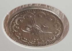 5 MEHMED REŞAD 5 KURUŞ 1327/1 BURSA GÜMÜŞ ÇA+ 