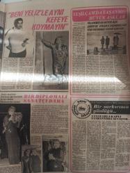 Olay Haftalık Magazin Gazetesi - 1981'Yılı - Adana'daki kaza olayından sonra Rüçhan Adlı ilk kez konuştu-  Bizi Rahat Bıraksınlar - Türkan Şoray - Geçen hafta TV'de sinemada izlediğimiz Liz Taylor'un unutamadığı adam... - Mazi Kalbimde Bir Yaradır - Michael Wilding - Mike Todd - Hostesler - Semra Türel'in Gizli Çocuğu Ortaya Çıktı - Arif Şentürk aman bre deryaları film yapacak - Önce zevk için yaptı şimdi ilse şöhret oldu - Zerrin Özer ''Beni Yeliz'le aynı kefeye koymayın'' dedi - Yeşilçam'da yaşanmış büyük aşklar - Bir şarkıcının günlüğü - Sezen Aksu'nun Edebiyat öğretmeniydi ayrıca İktisay Fakültesinden mezun - Bir Diplomalı sanatçı daha - İşte 1981'in Kral ve Kraliçesi Yarışmasında Finale kalan okurlarımızın son bölümü - Yasemin Süer - Itır Müftüoğlu - Leyla Şahin - Gözde Gülen - Gülderen Acarlar - Erdal Eryurt - Kenan Kral - Kemal Özer - Özgür Akalın - Halil Barut fotoğraf ve haberi - Gazete Tam Değildir Sadece 4 Sayfası Mevcuttur