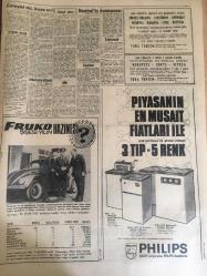 HÜRRİYET GAZETESİ  4 ŞUBAT 1968 YIL :20 SAYI:7102---Çağlayangil in nerede olduğunu bilen yok ---Ünlü film artisti polis tarafından evinde yakalandı ---Deney için tutulup hastaneye getirilen köpek kuduz çıktı ---Demirel :Parlamentoyu  felce  uğratmak sakim bir yoldur  dedi ---Harem de şehirlerarası  otobüs  terminali yapılması isteniyor ---Cinsel serbestlik faydalı mı ,zararlı mı ?--Aşırı kıskançlık boşanma sebebi oldu --Fenerbahçe yi penaltı  golü kurtardı :1-0---Beykoz İst.Spor namağlup unvanını sildi : 2-1---Bütün Bursa ,Göztepe maçı heyecanı içinde ---Beşiktaş -Vefa Galatasaray -Mersin . İ.Yurdu ile Oynuyor ----İzdivaç kararını vermeden düşünmeli ,boşanmak için acele edilmemeli ---PTT ,A.Gücü ne  fark yaptı :3-0---Kütahya ,CSKA ile 1-1 berabere ---Adanaspor Petrol Ofis te 2-1 Yenildi ---