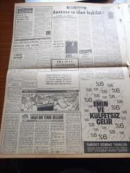 Vatan Gazetesi - 30 Temmuz 1960 - Ahmet Emin Yalman Köşe Yazısı - Cemal Gürsel Hatay İçin Ölürüz Dedi - Eski Başbakan Hasan Saka'yı Kaybettik - Bakan Ve Milletvekilleri 1. Dereceden Maaş alacaklar - Kar Hadlerinde Değişiklik Yok - Havadis Gazetesi On Gün Kapatıldı - Yeni Bareme Göre Ücretler Belli Oldu - İnsan Bir Yerde Bellidir Yazan Mehmet Seyda Yazı Dizisi - Eyüp Belediye Evlerinde Oturanların Çoğu Muhtaç - Para Karşılığı Futbolcular Sporcu Değildir - İstanbul Valisi Tuğgeneral Tulga Dün 4 Ayda 555 Milyon Liralık Vergi Toplandı Dedi- Oktay Akbal Köşe Yazısı - Tonton Agah Çizgi Roman Sade Yalçın - Yarıda Kalan İhtilal Yazan Hasan Amca - Annelerin Büyük Korkusu Çocuk Felci - Kır Çiçeği Marion Yazan Jean Martet Yazı Dizisi - İstanbul Ankara Radyosu Programı - Beşiktaşlı Recep Adanır Galatasaray'da - Davutpaşa Taksim İle Yarın Oynuyor - Japon Yüzücü Jamanaka Rekor Kırmağa Devam Ediyor - Cumhuriyet Kupası Yelken Yarışmaları - Wimbledon Şampiyonu Alex Olmedo - Tolay Kupası - Transfer